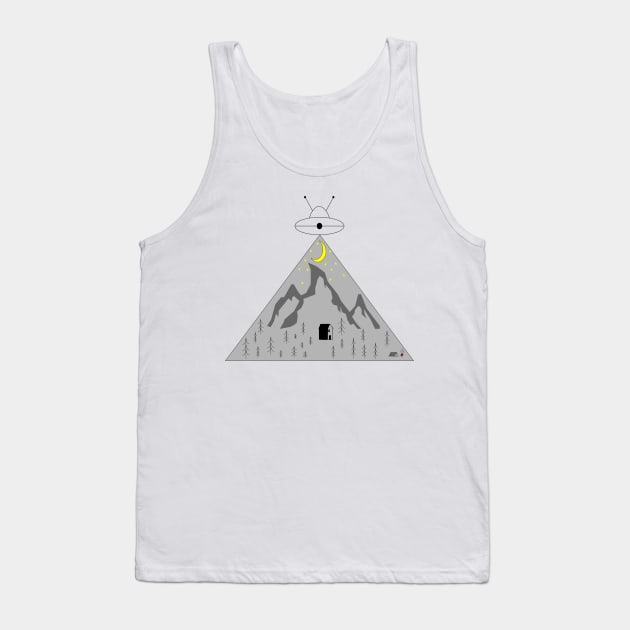 abstract landscape Tank Top by funnyillustrations